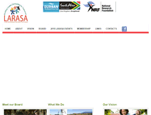 Tablet Screenshot of larasa.org.za